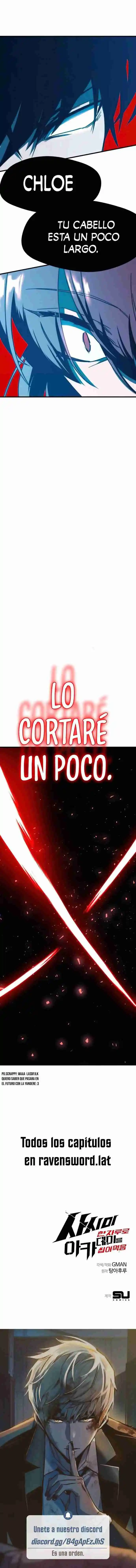 Me voy a la academia con mi cuchillo de cocina capítulo 6, página 20