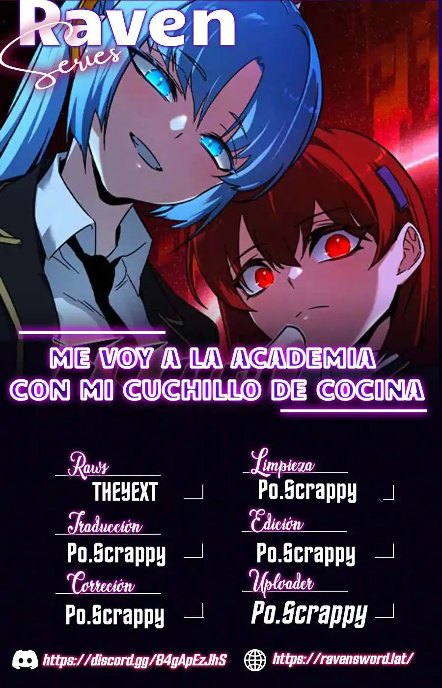 Me voy a la academia con mi cuchillo de cocina capítulo 63, página 1