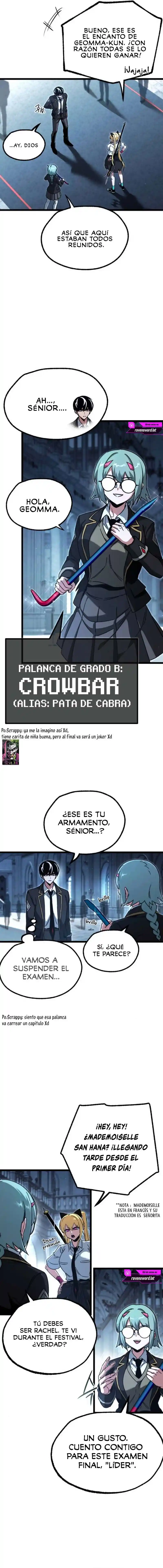 Me voy a la academia con mi cuchillo de cocina capítulo 64, página 13