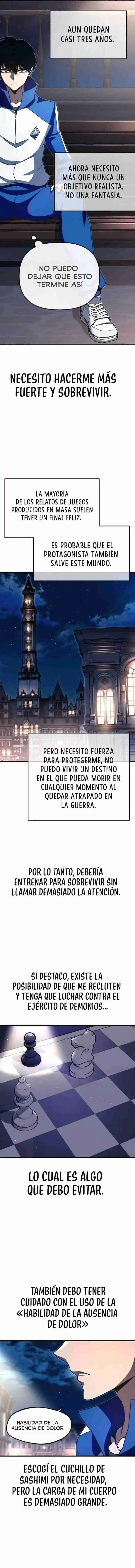Me voy a la academia con mi cuchillo de cocina capítulo 7, página 14