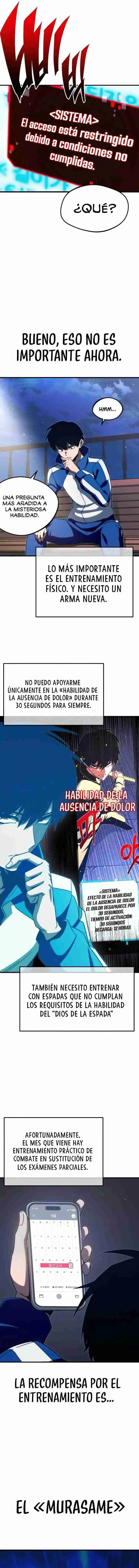 Me voy a la academia con mi cuchillo de cocina capítulo 7, página 16