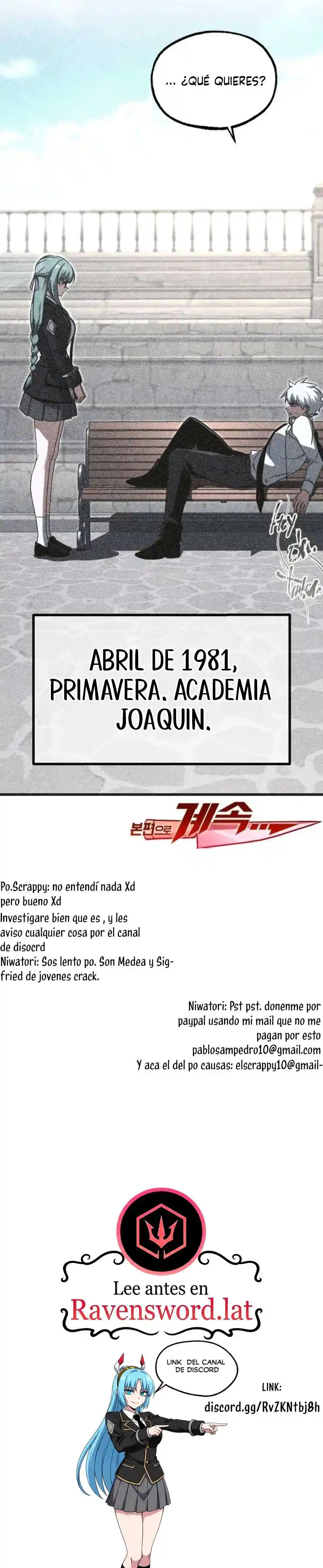 Me voy a la academia con mi cuchillo de cocina capítulo 71, página 27