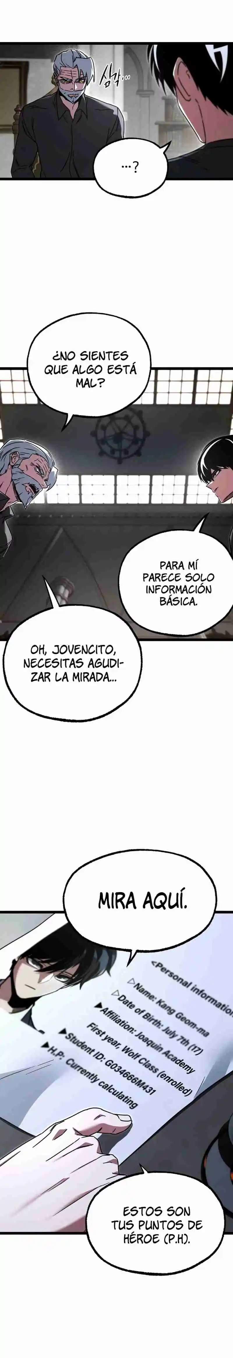 Me voy a la academia con mi cuchillo de cocina capítulo 83, página 18
