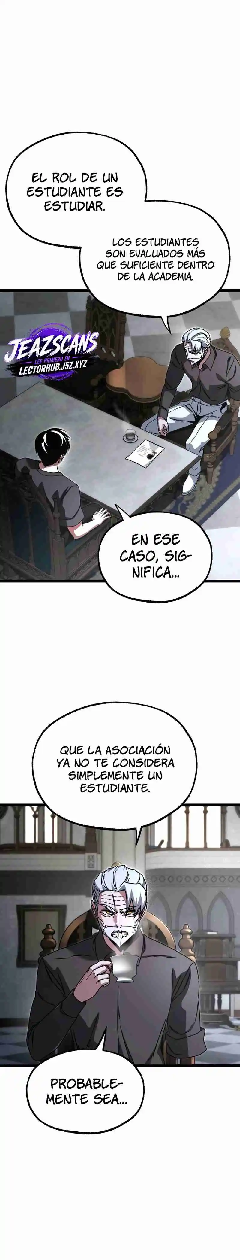 Me voy a la academia con mi cuchillo de cocina capítulo 83, página 20