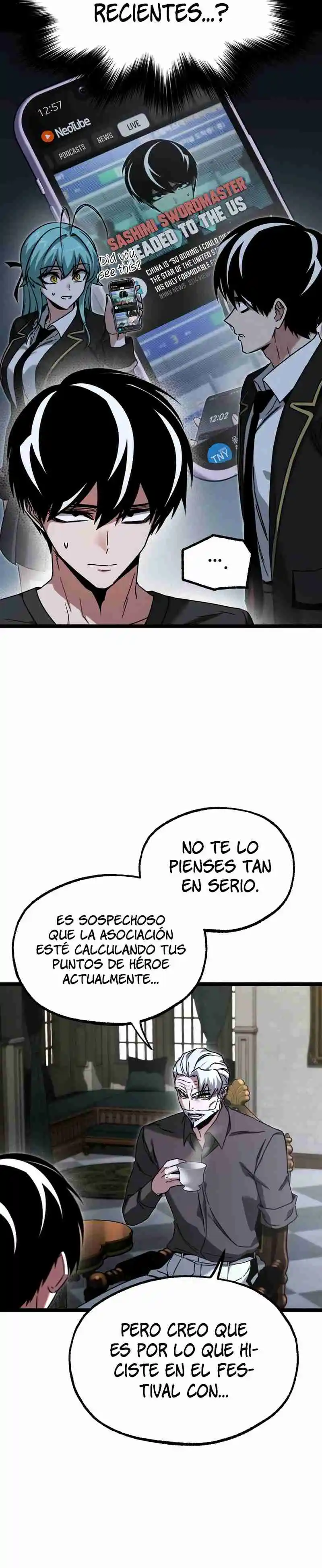 Me voy a la academia con mi cuchillo de cocina capítulo 83, página 22