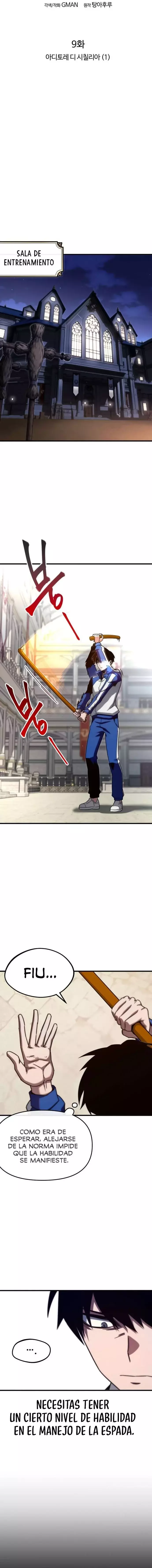 Me voy a la academia con mi cuchillo de cocina capítulo 9, página 5