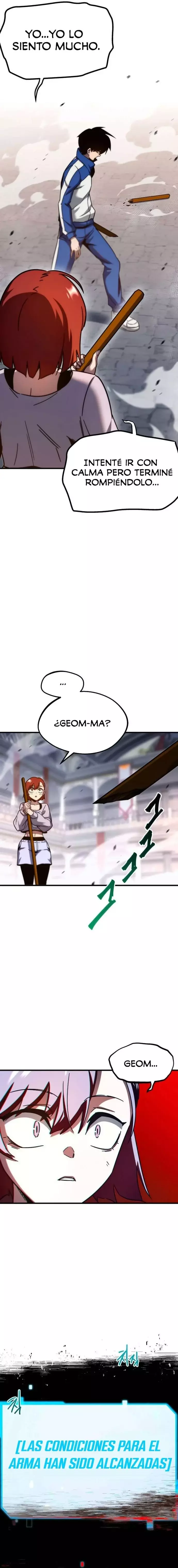 Me voy a la academia con mi cuchillo de cocina capítulo 9, página 22