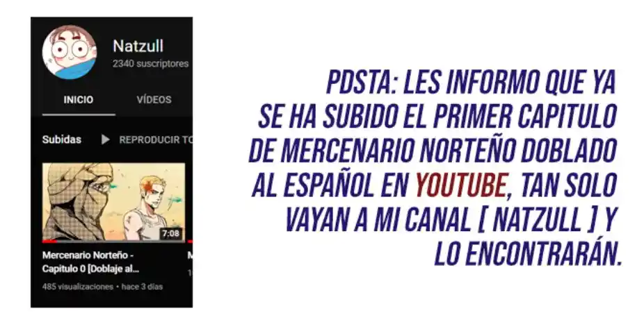 Mercenario Norteño capítulo 96, página 1
