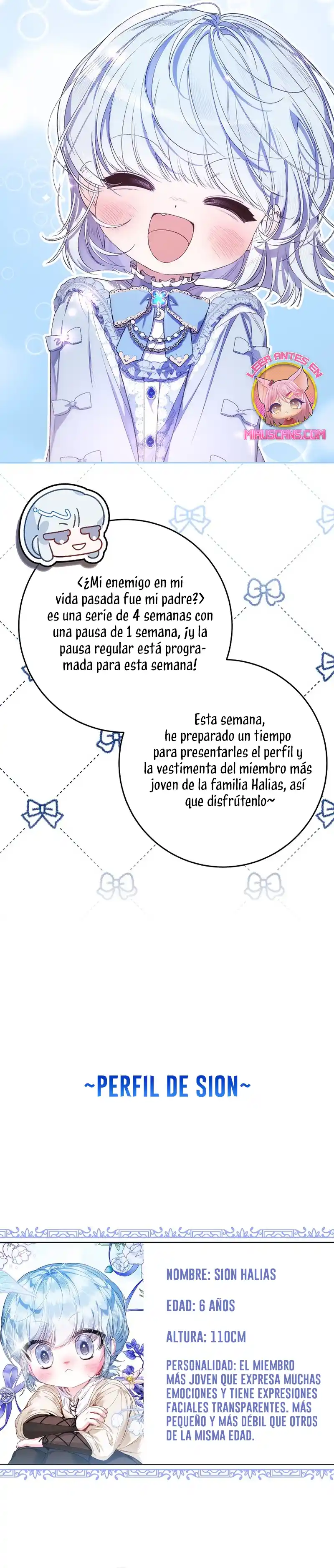 ¿Mi enemigo en mi vida pasada era mi padre? capítulo 39.5, página 4