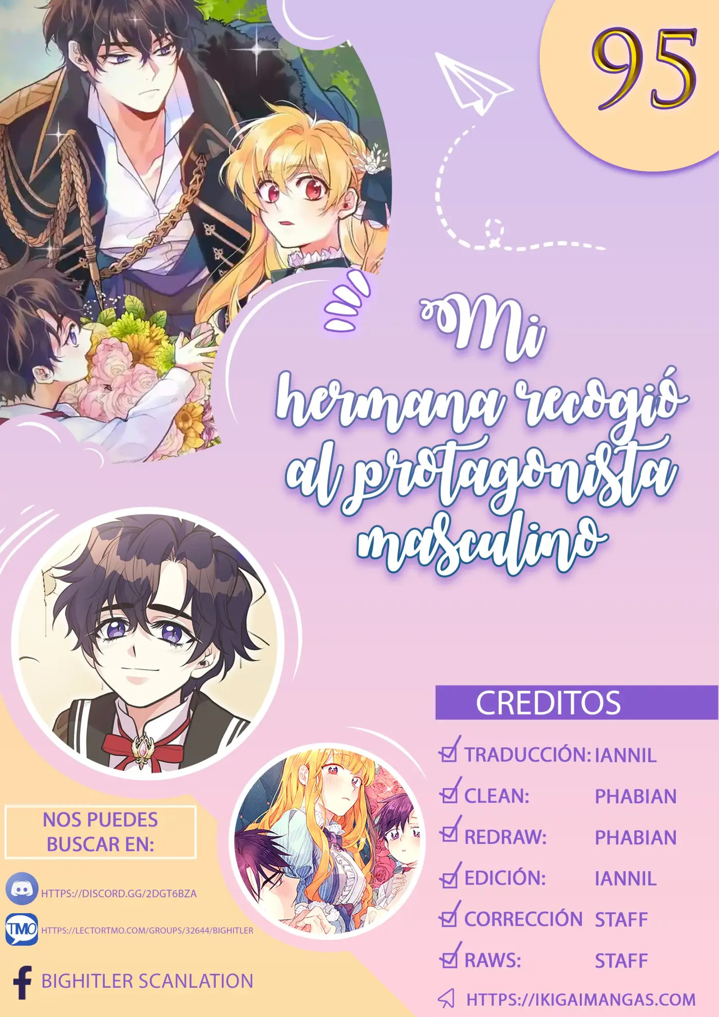 Mi hermana recogió al protagonista masculino capítulo 95, página 1