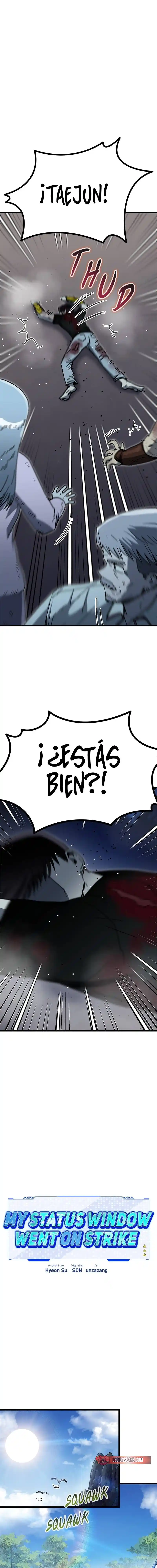 Mi ventana de estado se declaró en huelga capítulo 37, página 17