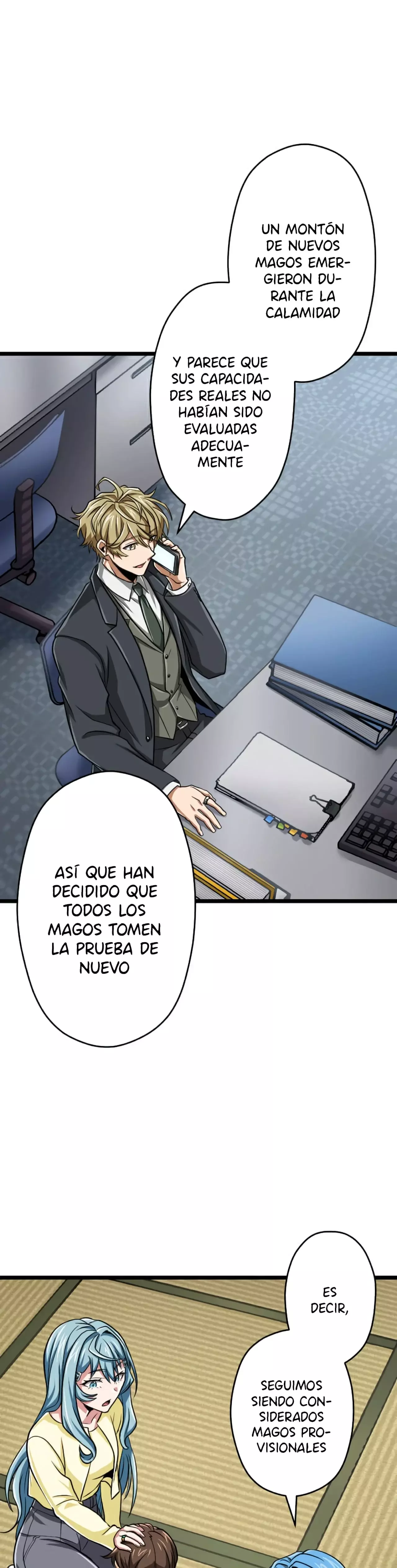 Nivel mágico 99990000 Gran sabio de todos los atributos capítulo 102, página 37