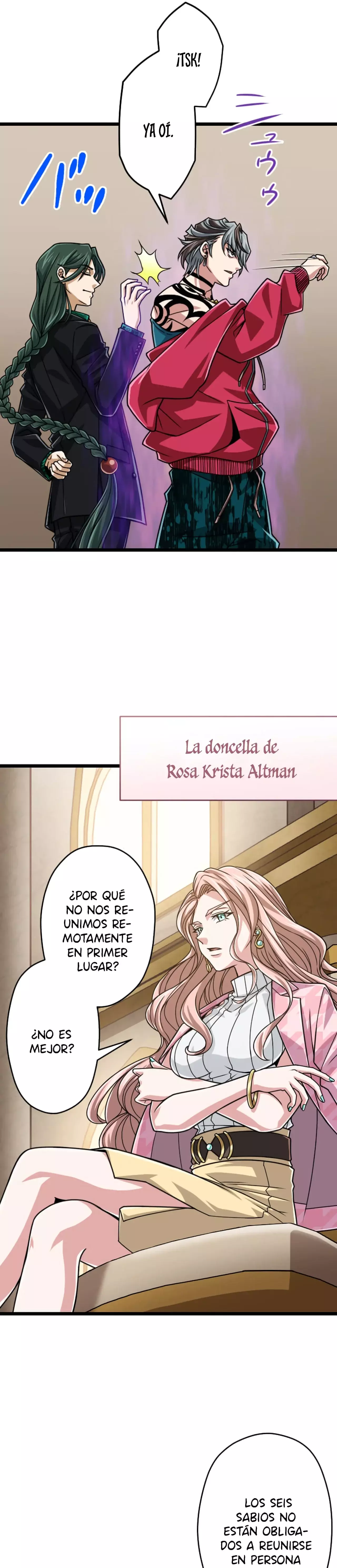 Nivel mágico 99990000 Gran sabio de todos los atributos capítulo 103, página 11