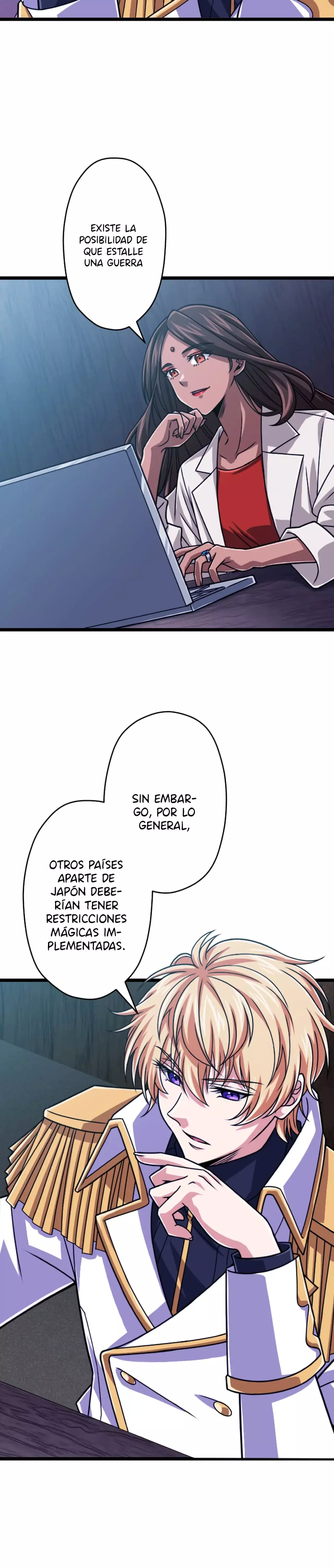Nivel mágico 99990000 Gran sabio de todos los atributos capítulo 103, página 33
