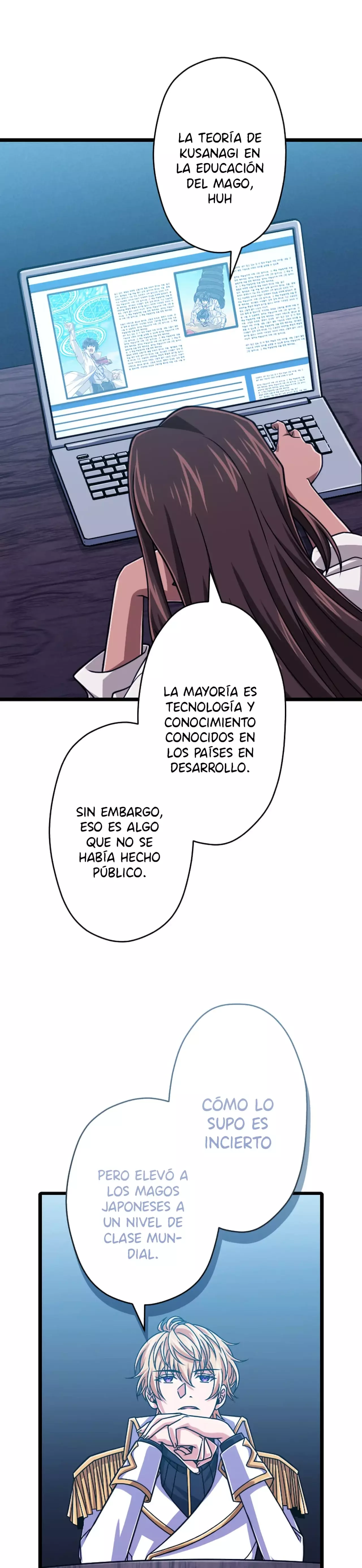 Nivel mágico 99990000 Gran sabio de todos los atributos capítulo 103, página 35