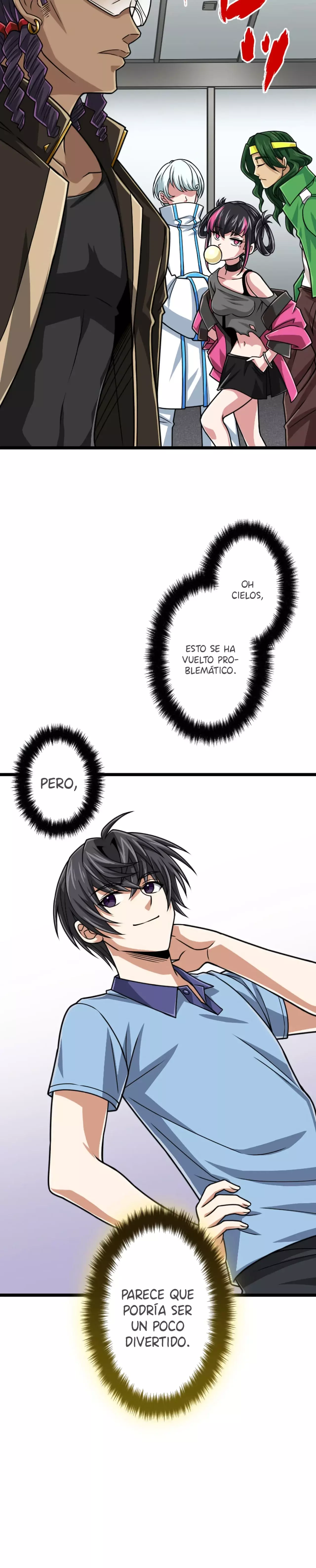 Nivel mágico 99990000 Gran sabio de todos los atributos capítulo 103, página 41