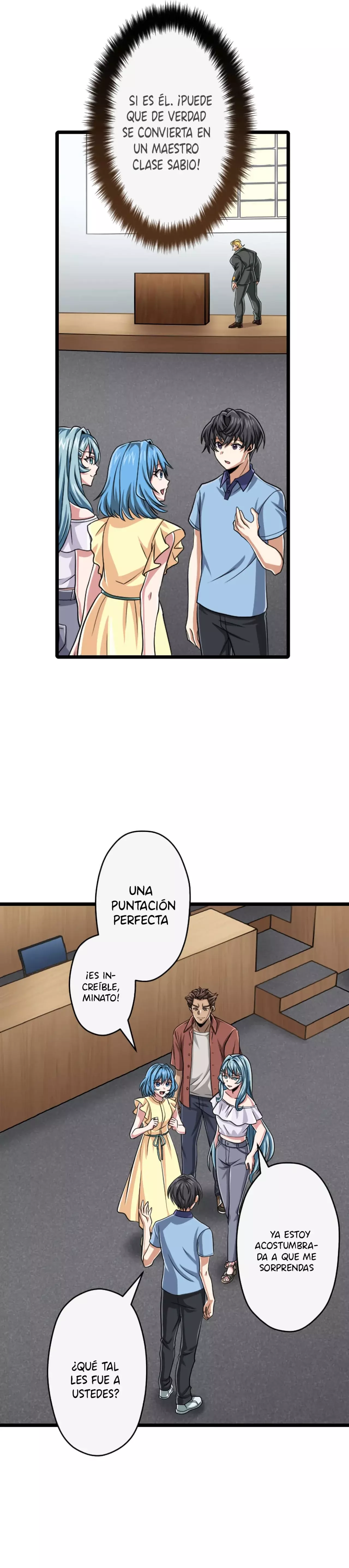 Nivel mágico 99990000 Gran sabio de todos los atributos capítulo 104, página 15