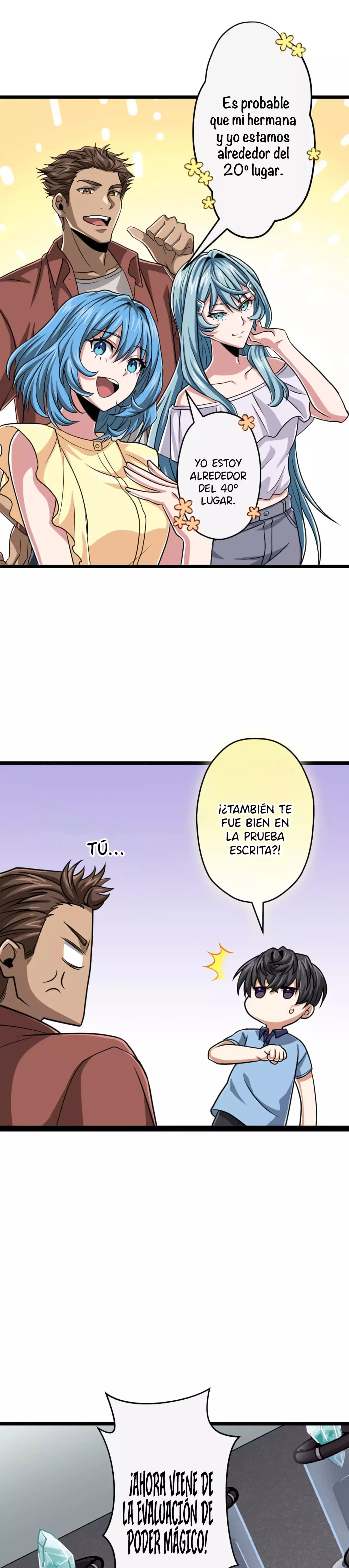 Nivel mágico 99990000 Gran sabio de todos los atributos capítulo 104, página 16