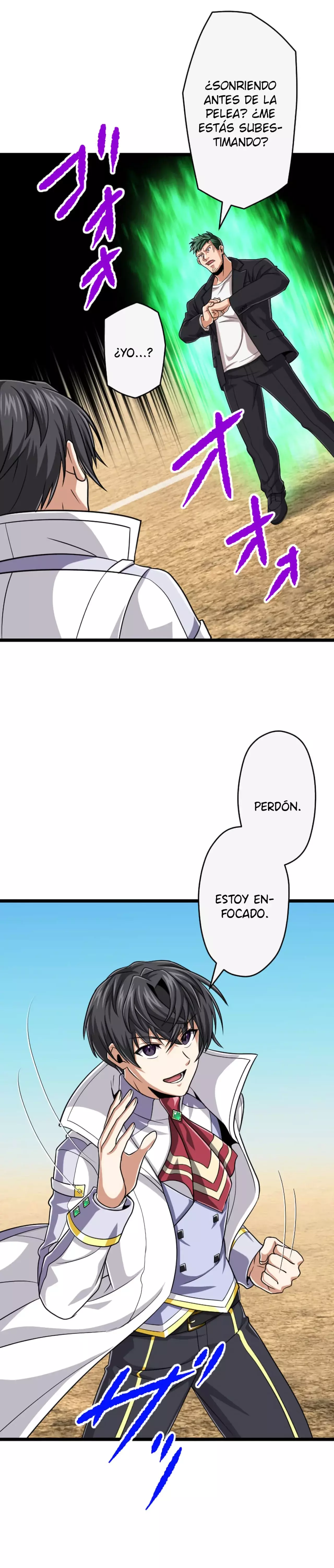 Nivel mágico 99990000 Gran sabio de todos los atributos capítulo 105, página 3