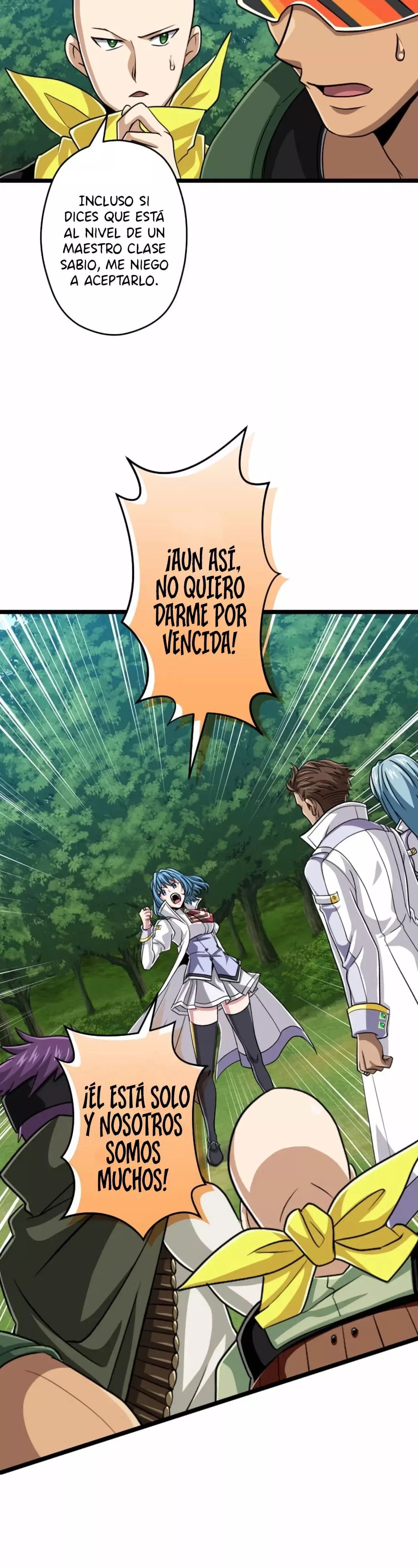 Nivel mágico 99990000 Gran sabio de todos los atributos capítulo 108, página 34