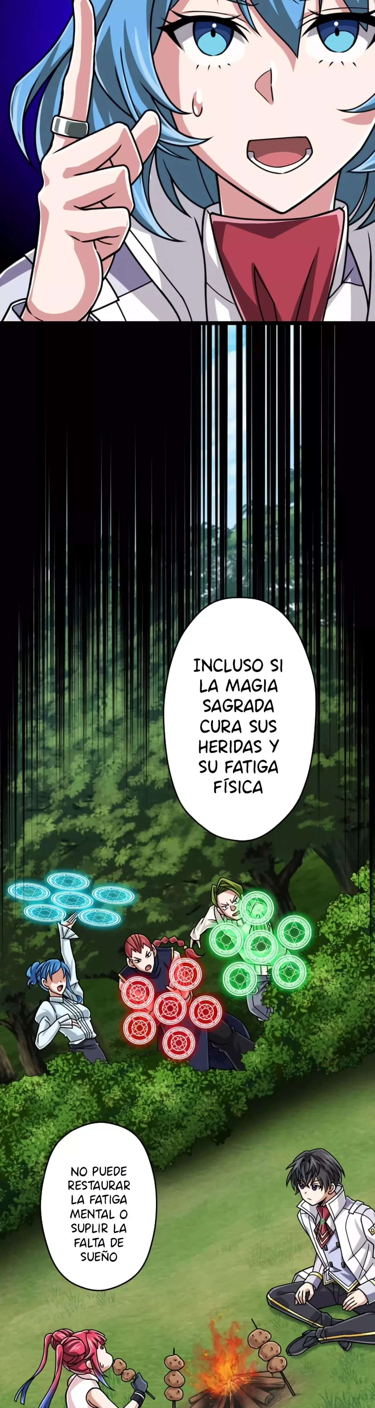 Nivel mágico 99990000 Gran sabio de todos los atributos capítulo 109, página 33