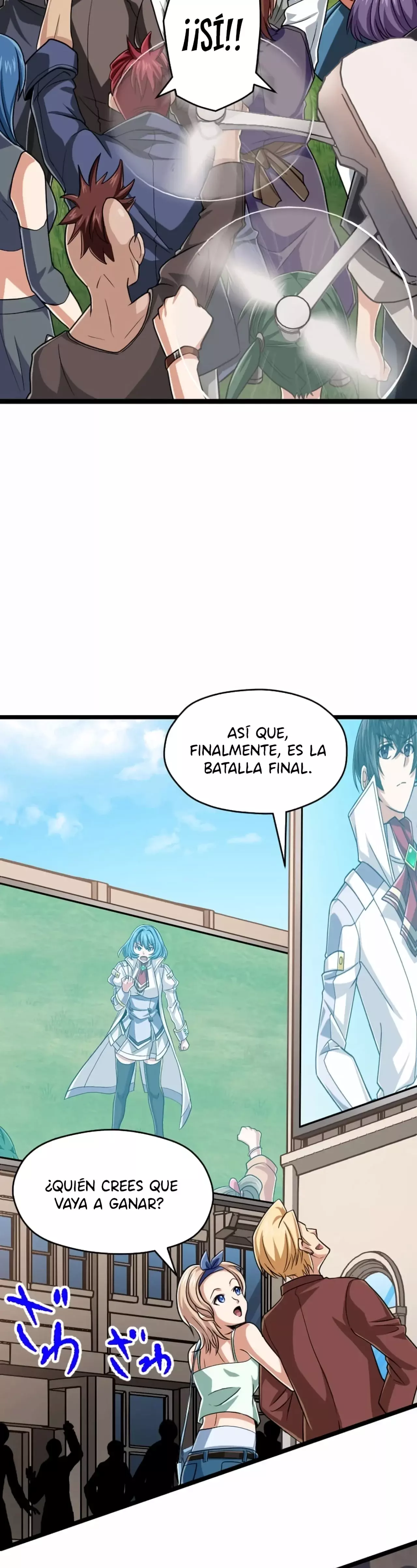 Nivel mágico 99990000 Gran sabio de todos los atributos capítulo 110, página 11
