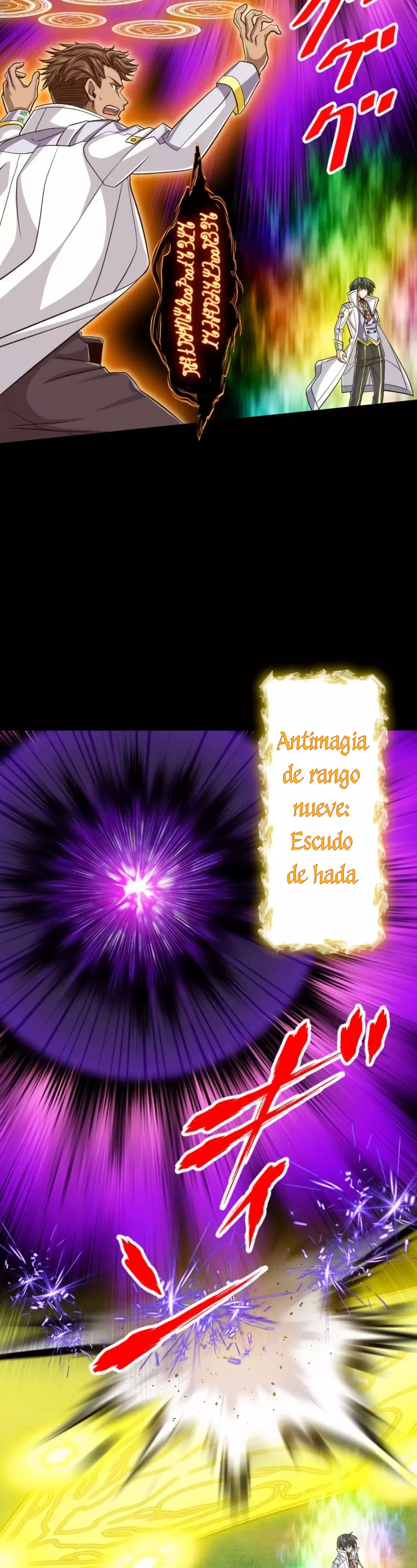 Nivel mágico 99990000 Gran sabio de todos los atributos capítulo 110, página 38