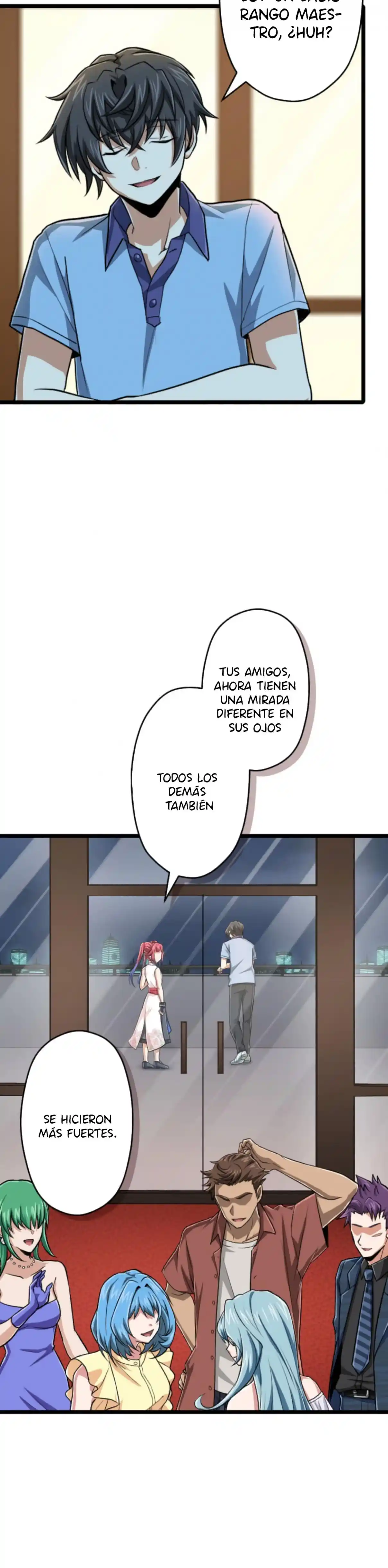 Nivel mágico 99990000 Gran sabio de todos los atributos capítulo 112, página 34