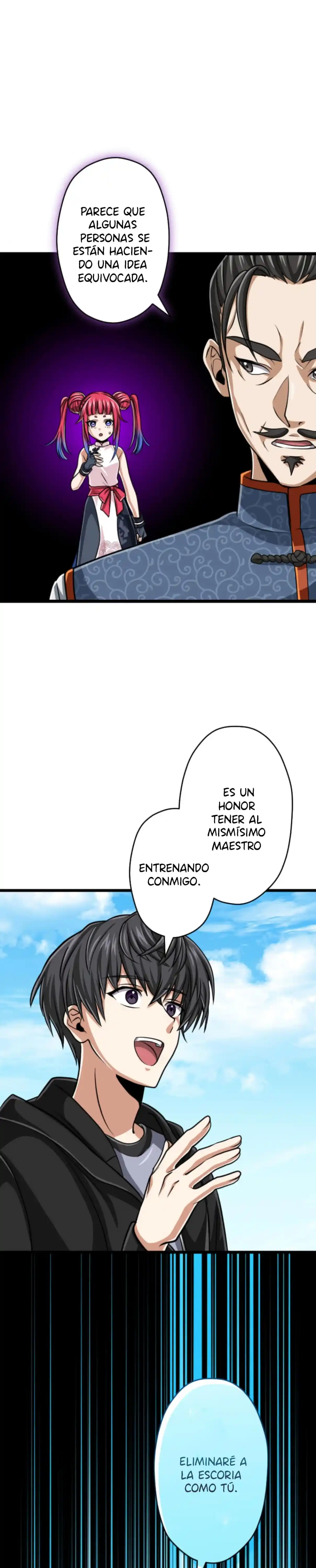 Nivel mágico 99990000 Gran sabio de todos los atributos capítulo 115, página 40