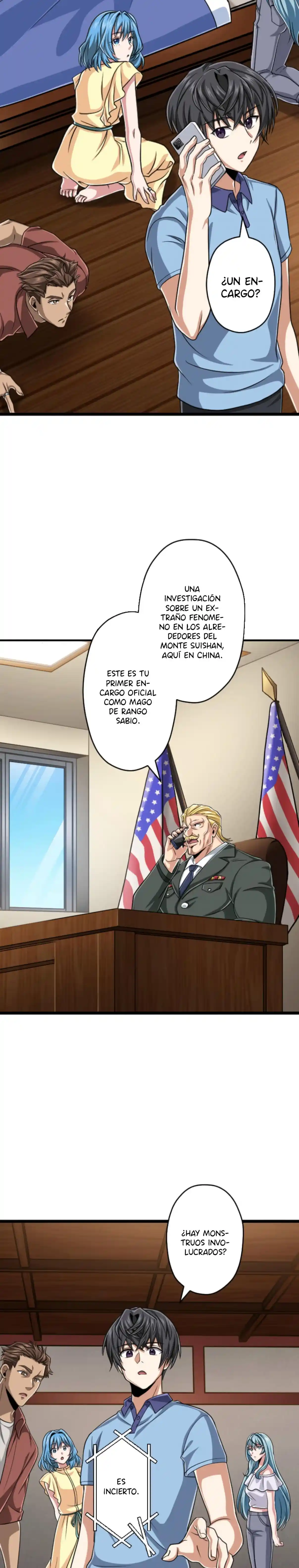 Nivel mágico 99990000 Gran sabio de todos los atributos capítulo 119, página 25