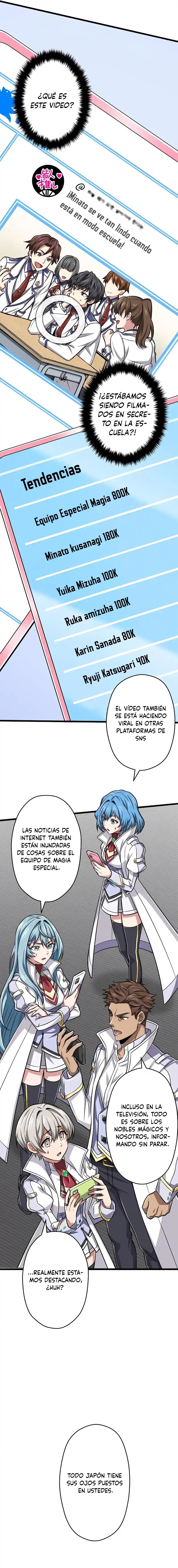Nivel mágico 99990000 Gran sabio de todos los atributos capítulo 50, página 5