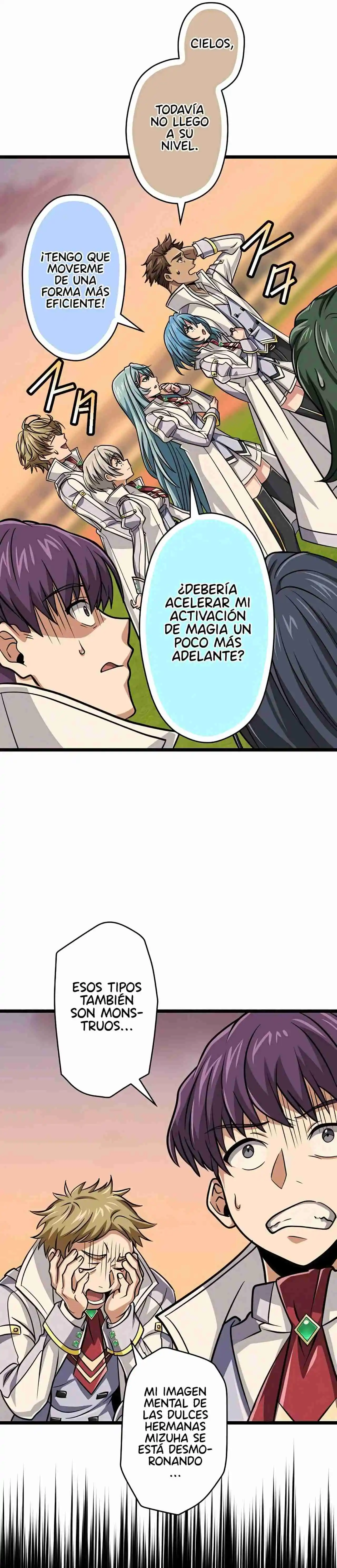 Nivel mágico 99990000 Gran sabio de todos los atributos capítulo 74, página 17