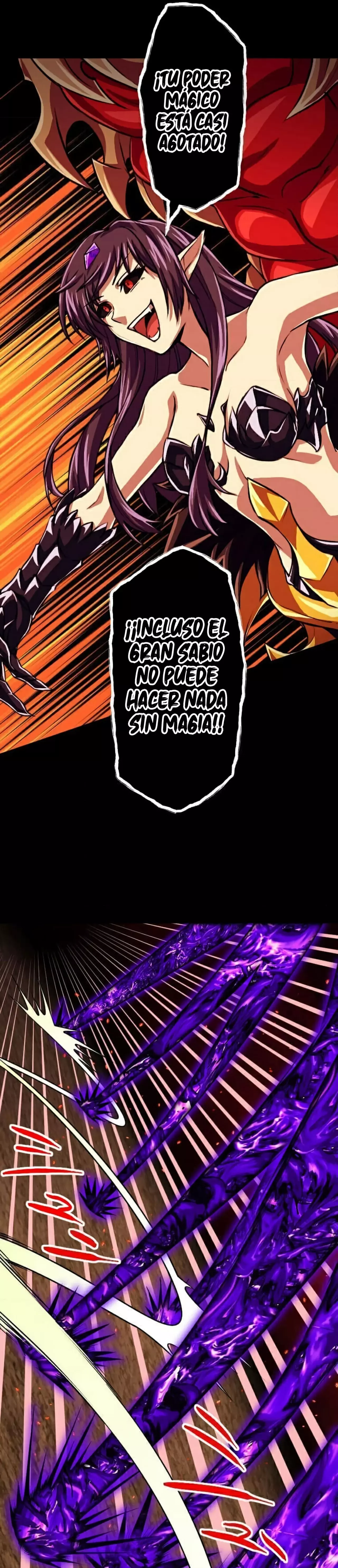 Nivel mágico 99990000 Gran sabio de todos los atributos capítulo 98, página 34