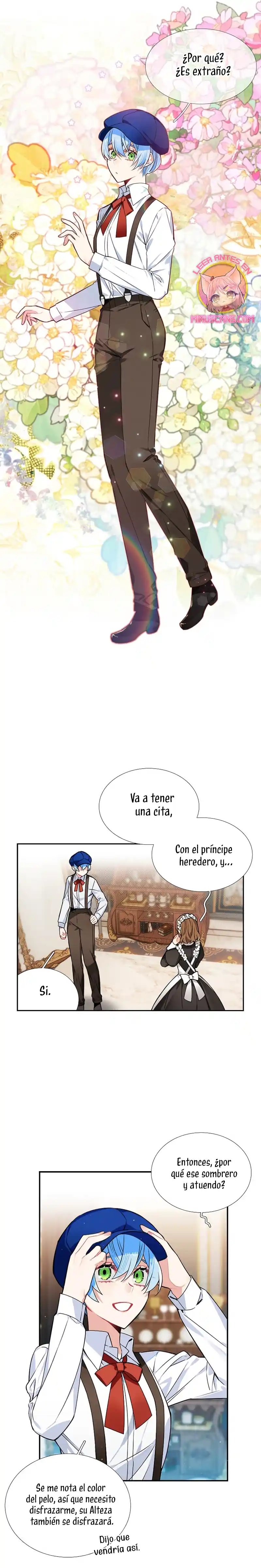 ¡No Me Convertiré En La Villana! capítulo 57, página 4