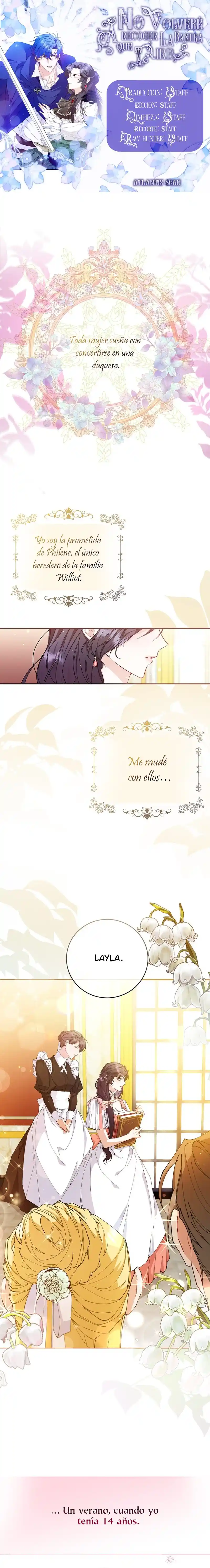 No puedes volver a agarrar lo que has desechado capítulo 1, página 1