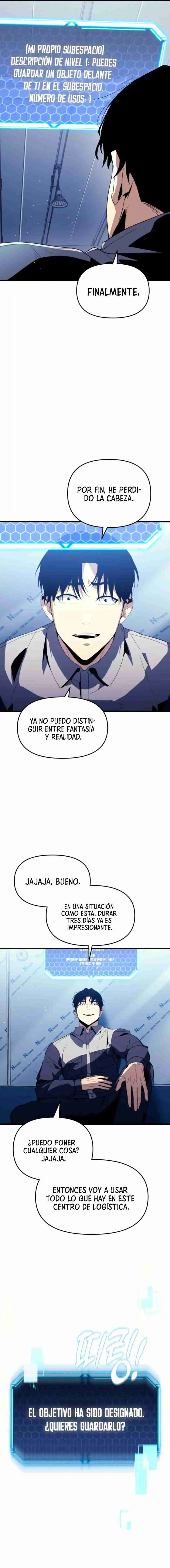 Oculto el centro de logística en el apocalipsis capítulo 1, página 22