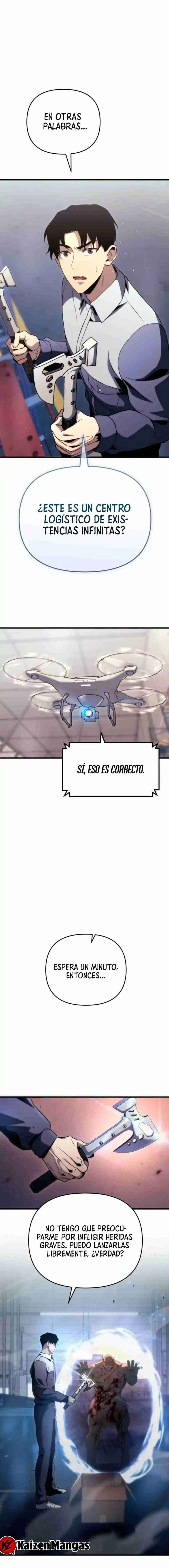 Oculto el centro de logística en el apocalipsis capítulo 2, página 17