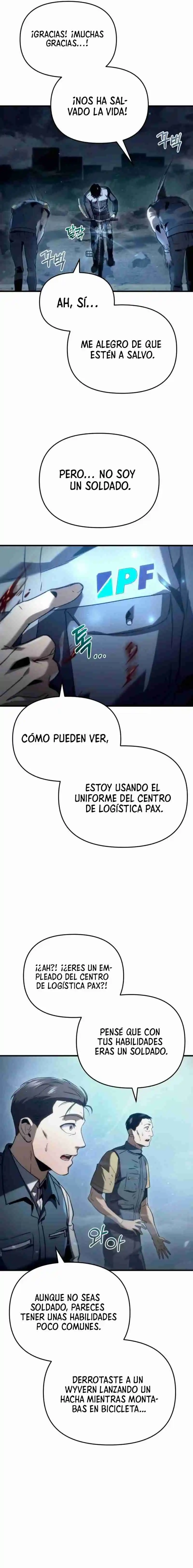 Oculto el centro de logística en el apocalipsis capítulo 3, página 18