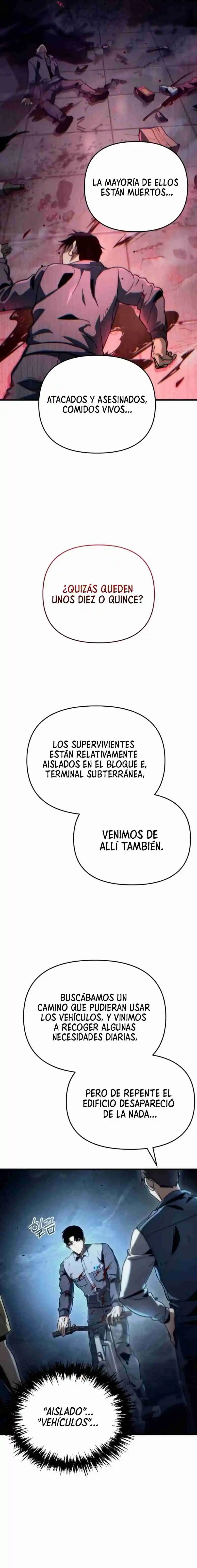 Oculto el centro de logística en el apocalipsis capítulo 3, página 20