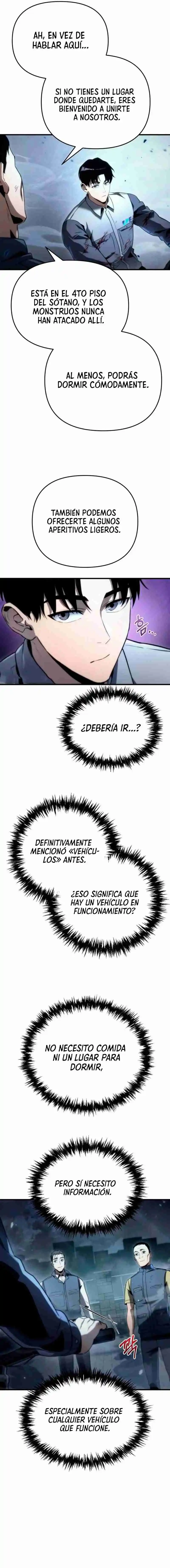 Oculto el centro de logística en el apocalipsis capítulo 3, página 21