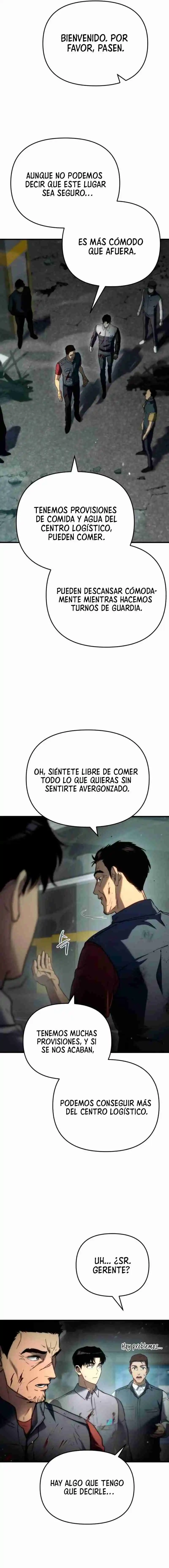 Oculto el centro de logística en el apocalipsis capítulo 4, página 7