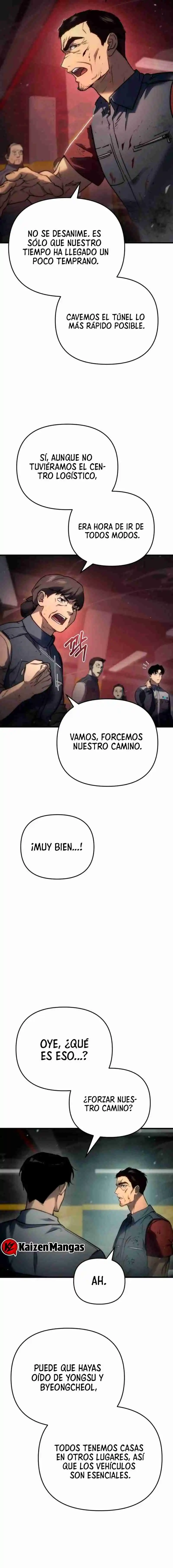 Oculto el centro de logística en el apocalipsis capítulo 4, página 10