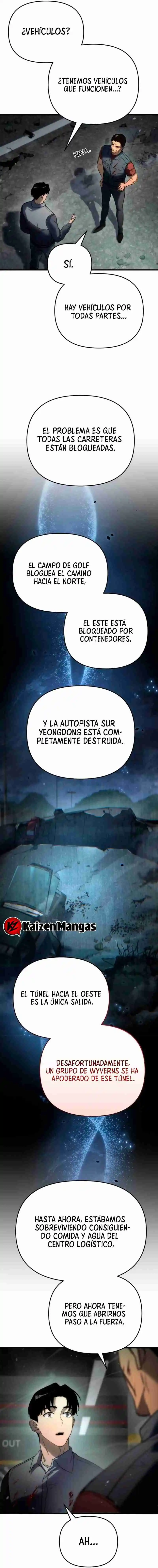 Oculto el centro de logística en el apocalipsis capítulo 4, página 11