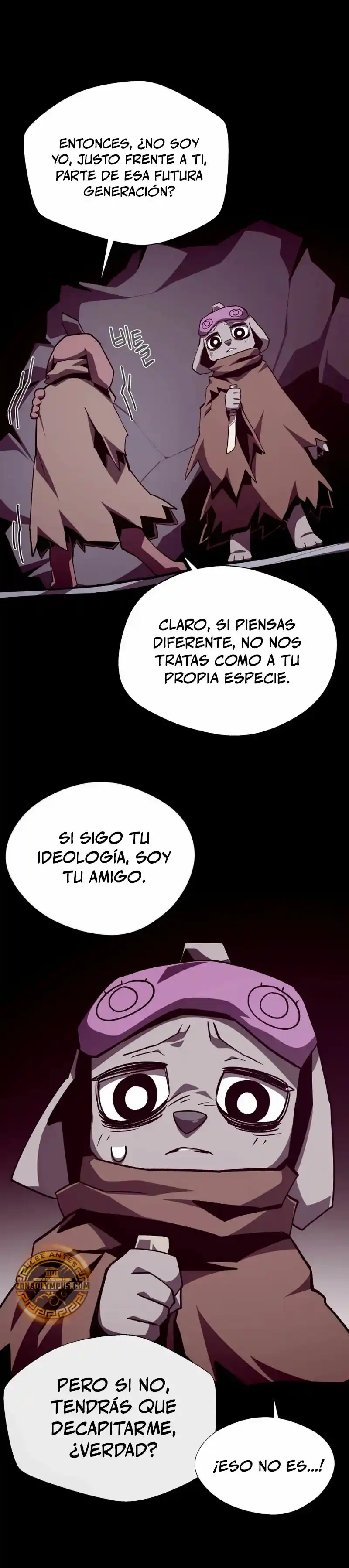 Odisea de Mazmorra capítulo 115, página 8