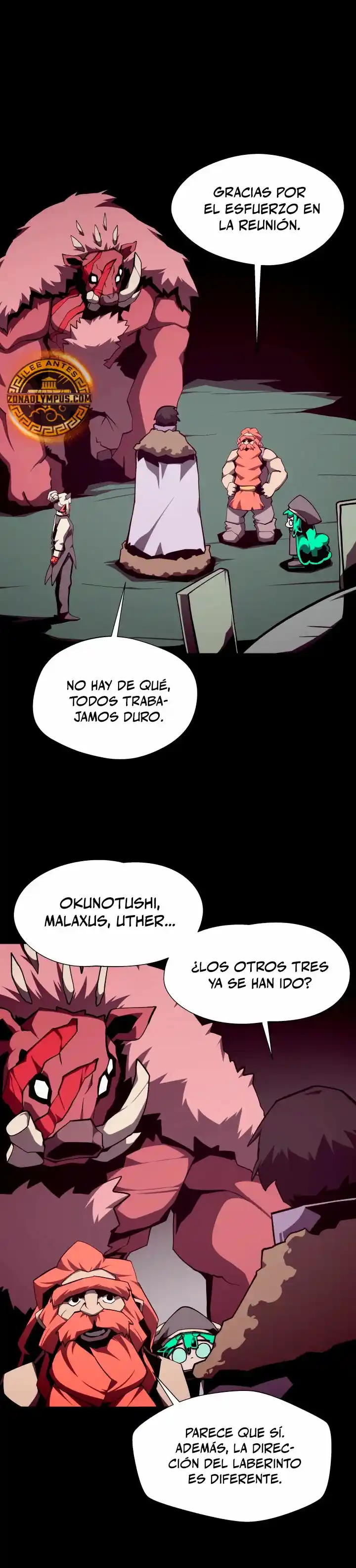Odisea de Mazmorra capítulo 118, página 3