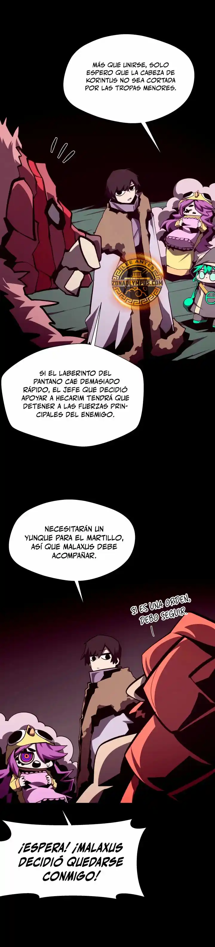 Odisea de Mazmorra capítulo 118, página 9