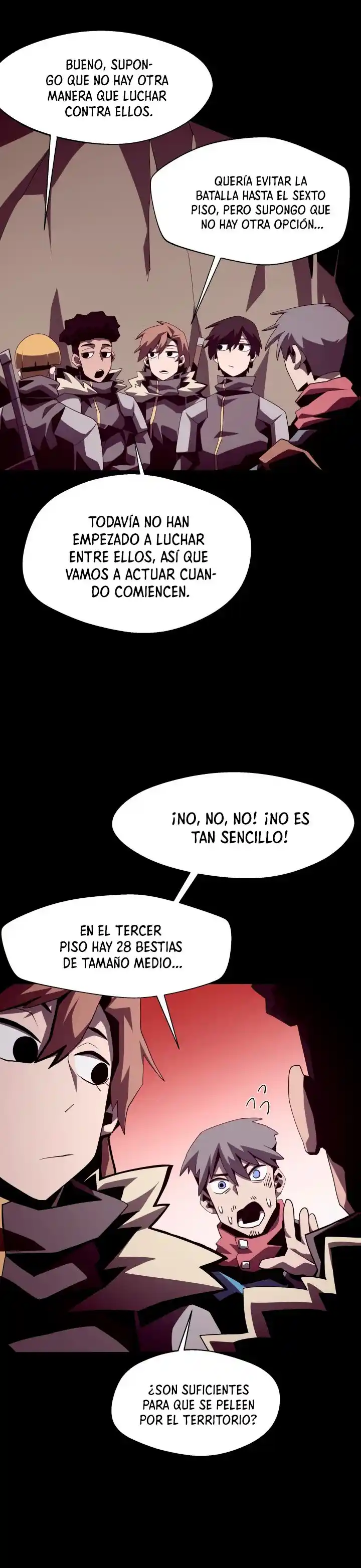 Odisea de Mazmorra capítulo 17, página 38