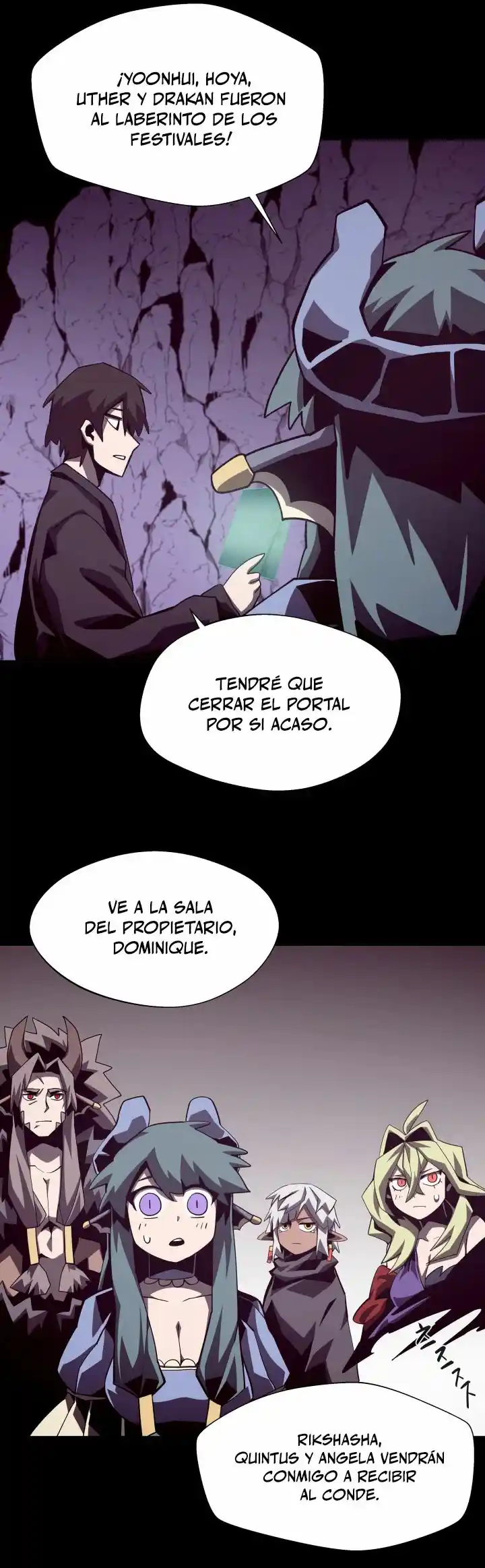 Odisea de Mazmorra capítulo 54, página 9