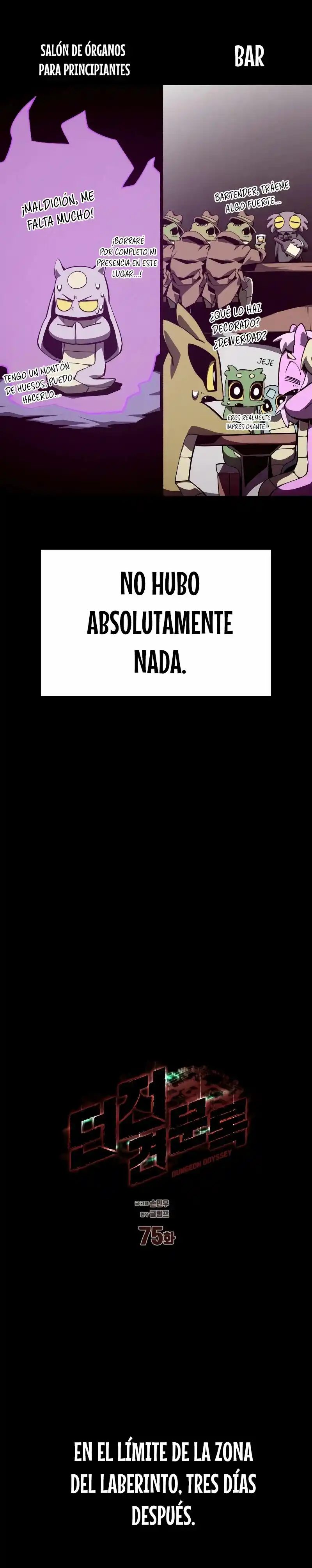 Odisea de Mazmorra capítulo 75, página 26