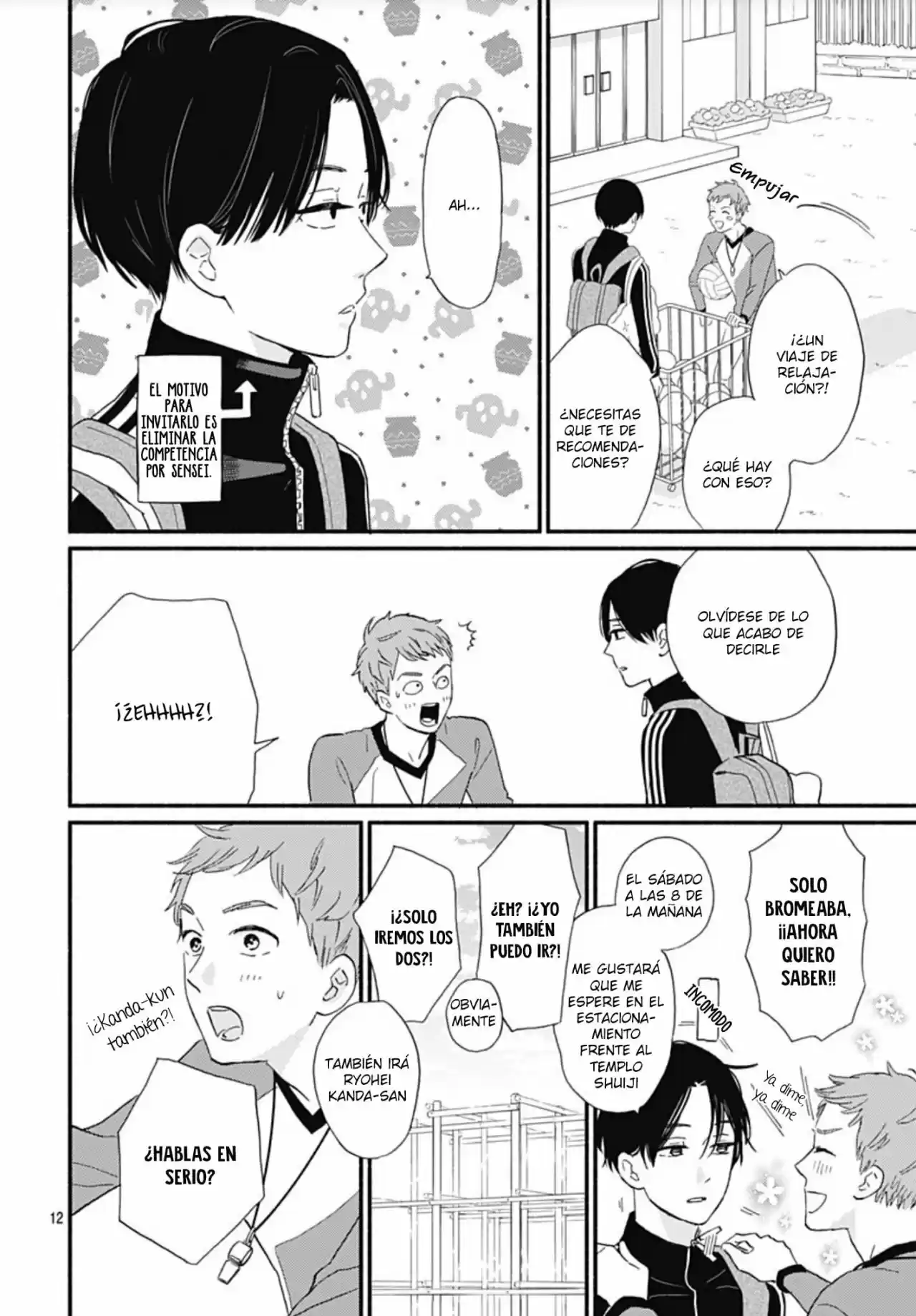 Omukae Shibuya-kun capítulo 11, página 14